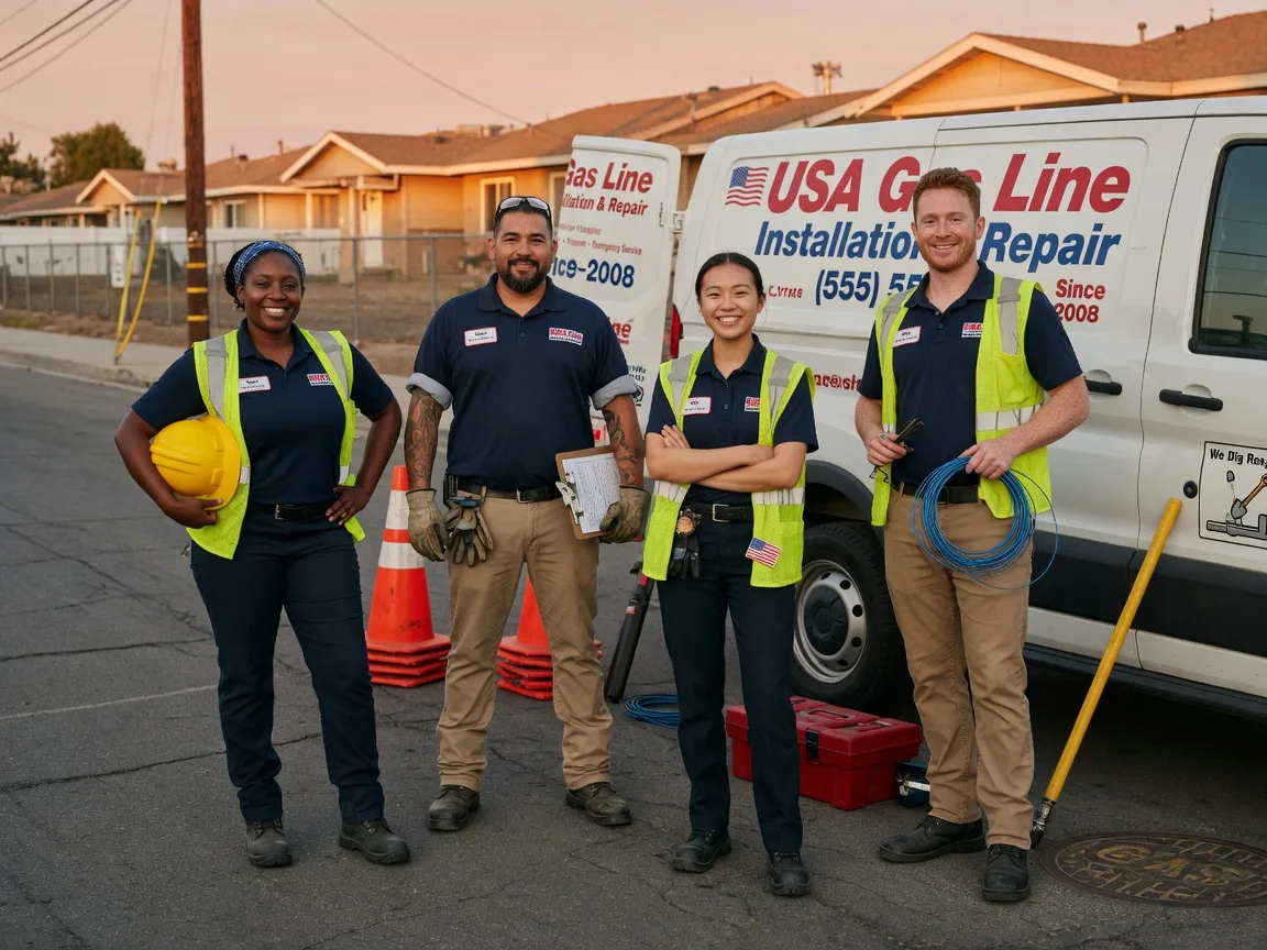 Gas Line Installation company in Faunsdale, AL